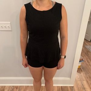 Banana Republic peplum shirt